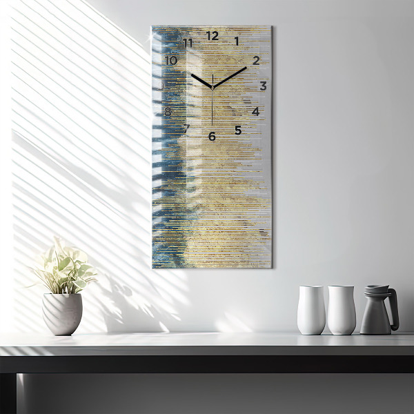 Orologio verticale Motivo decorativo e oro