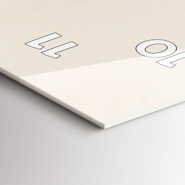 Orologio verticale Fiori di gipsofila in fiore