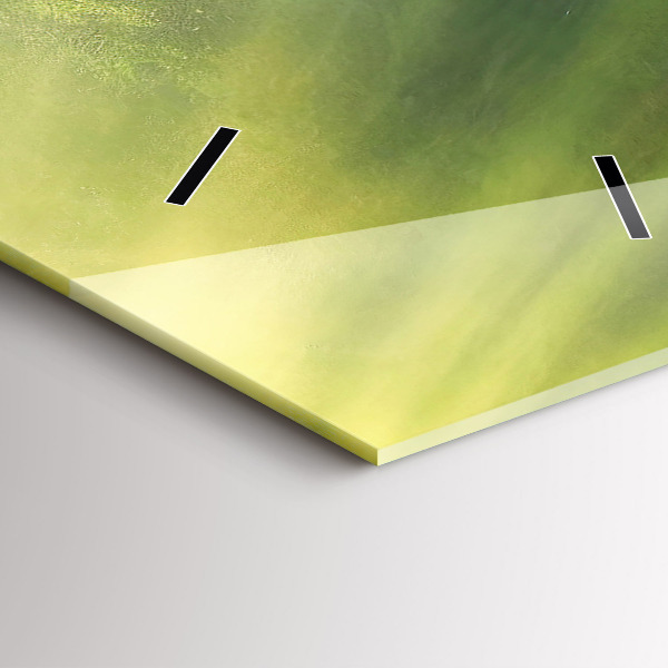 Orologio verticale Cascata e rocce