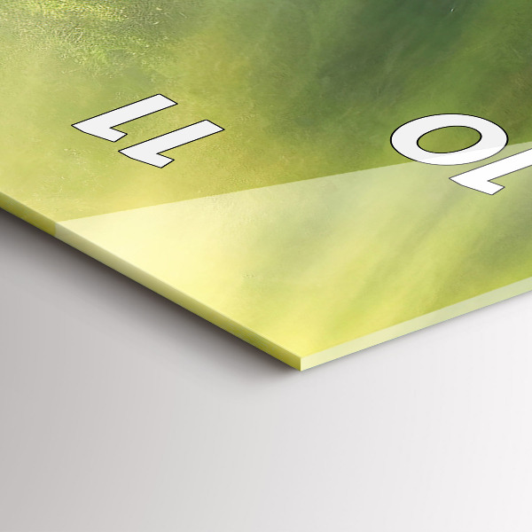 Orologio verticale Cascata e rocce