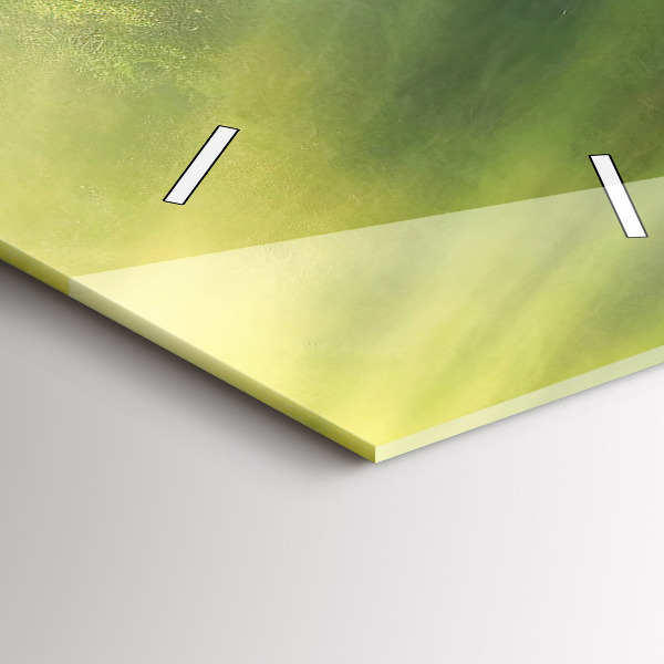 Orologio verticale Cascata e rocce