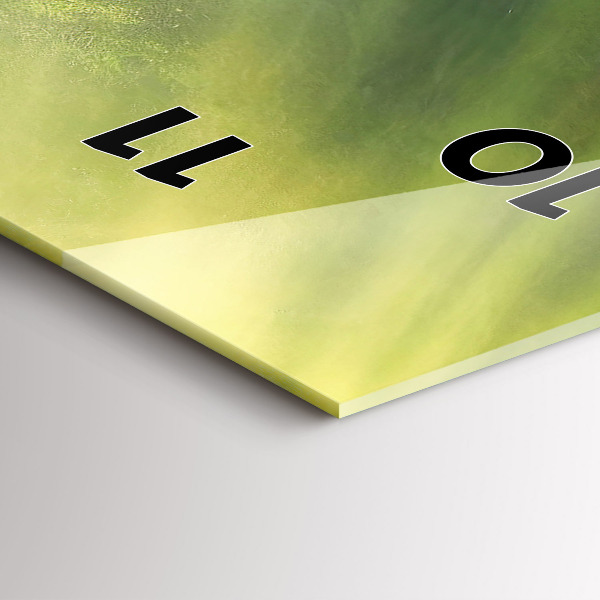 Orologio verticale Cascata e rocce