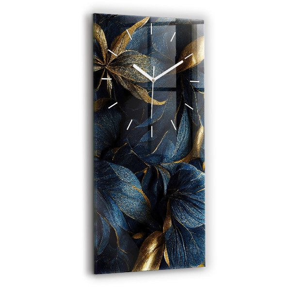 Orologio verticale Fiori decorativi