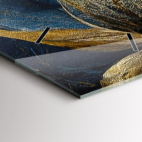 Orologio verticale Fiori decorativi