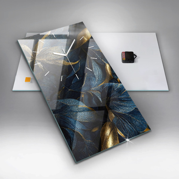 Orologio verticale Fiori decorativi