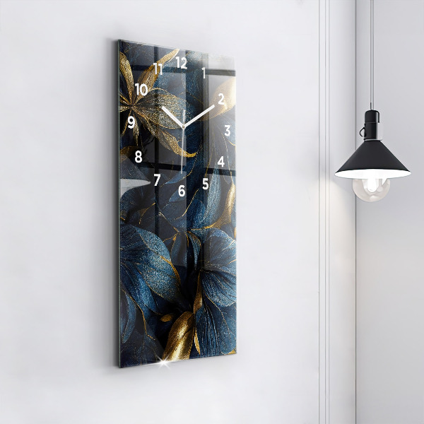 Orologio verticale Fiori decorativi