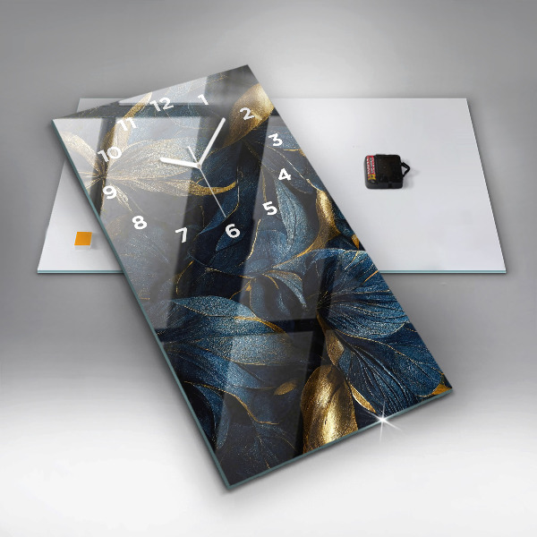 Orologio verticale Fiori decorativi