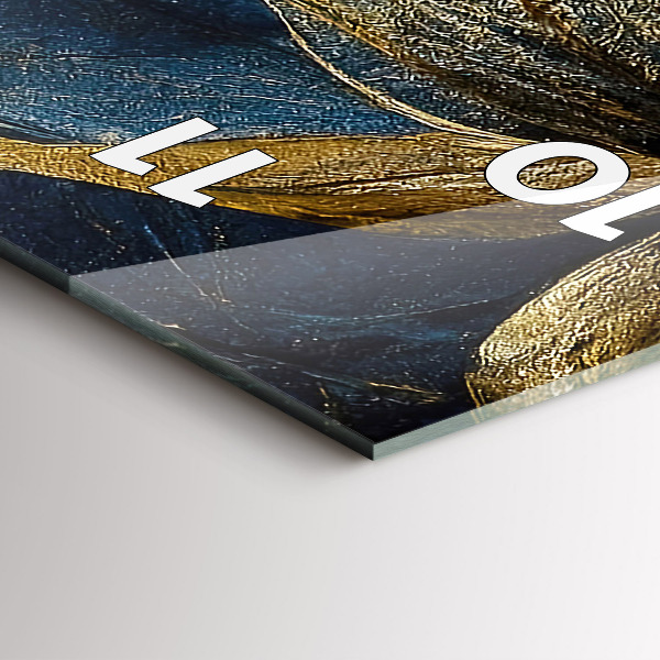 Orologio verticale Fiori decorativi