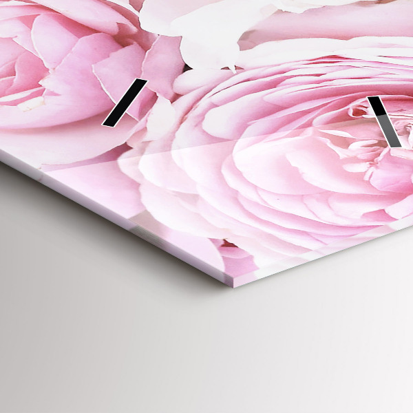 Orologio verticale Fiori decorativi