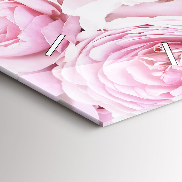 Orologio verticale Fiori decorativi