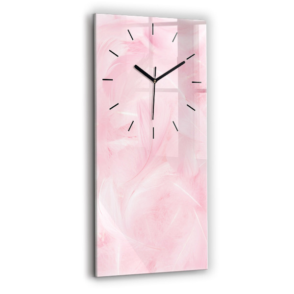 Orologio verticale Piume – astratto