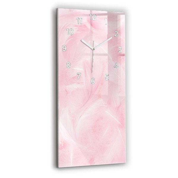 Orologio verticale Piume – astratto
