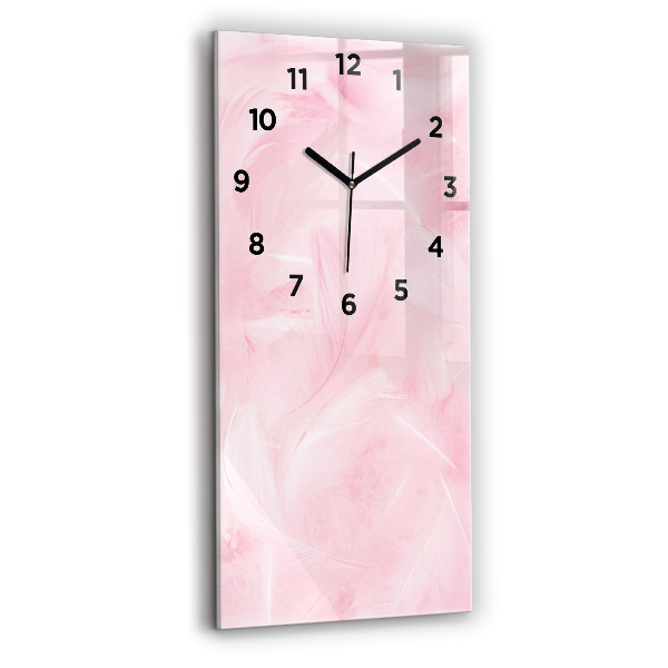 Orologio verticale Piume – astratto