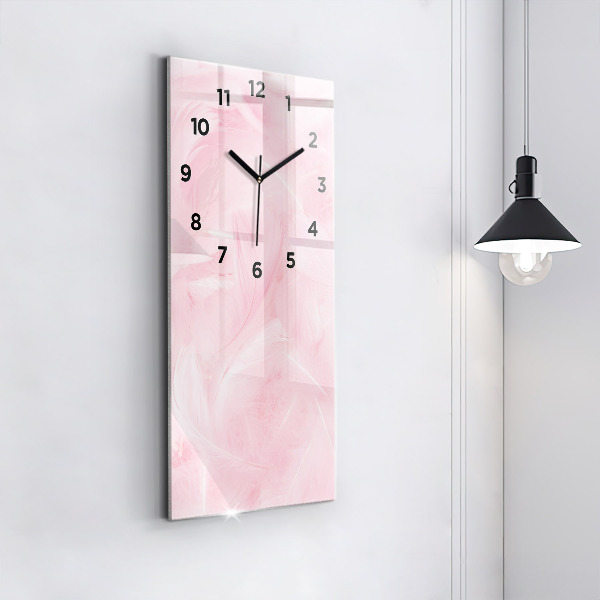 Orologio verticale Piume – astratto
