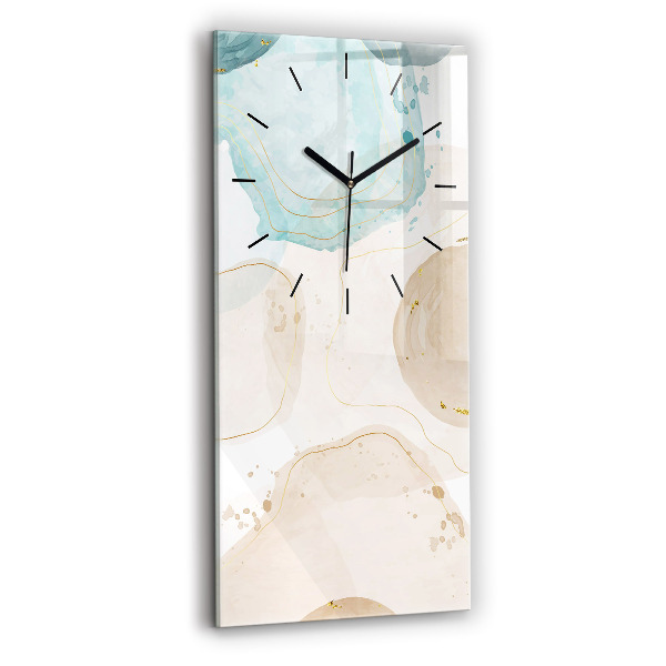 Orologio verticale Macchie di acquerello