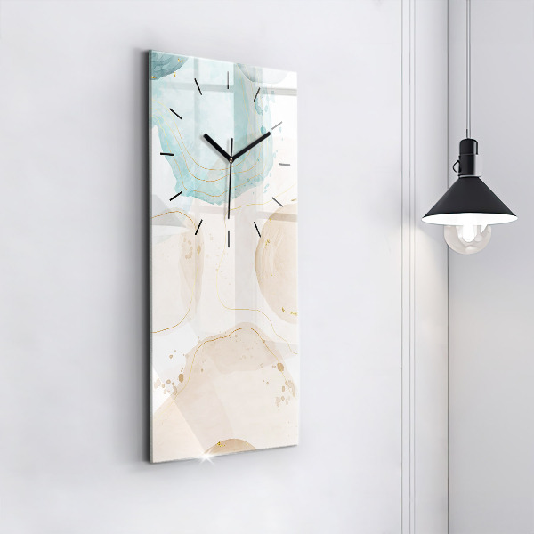 Orologio verticale Macchie di acquerello