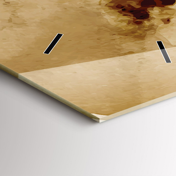 Orologio verticale Punti di astrazione