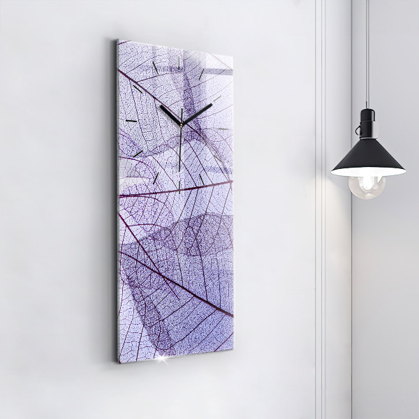 Orologio verticale Foglie – natura