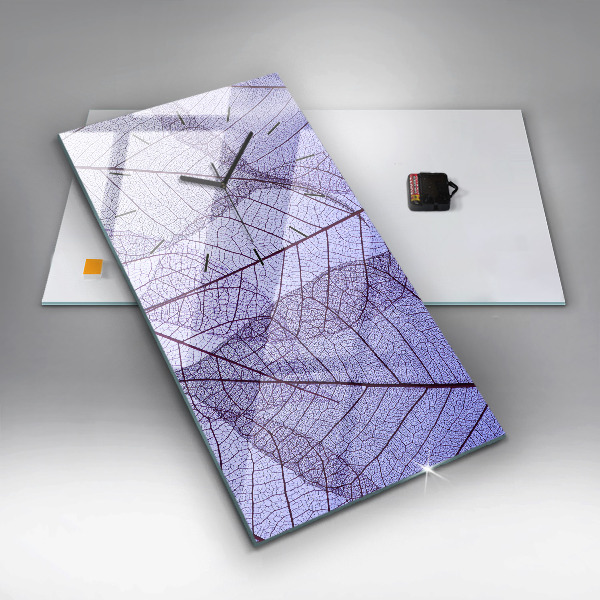 Orologio verticale Foglie – natura