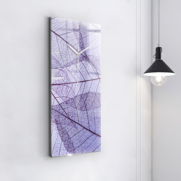 Orologio verticale Foglie – natura