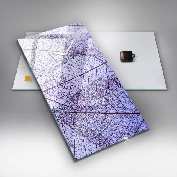 Orologio verticale Foglie – natura