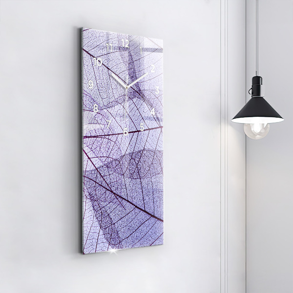 Orologio verticale Foglie – natura