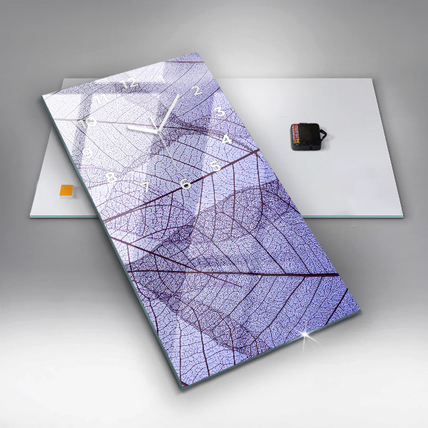 Orologio verticale Foglie – natura