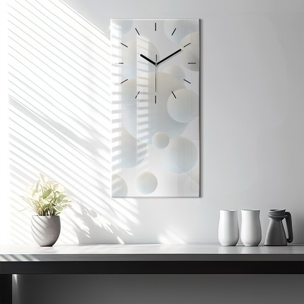 Orologio verticale Palle astratte