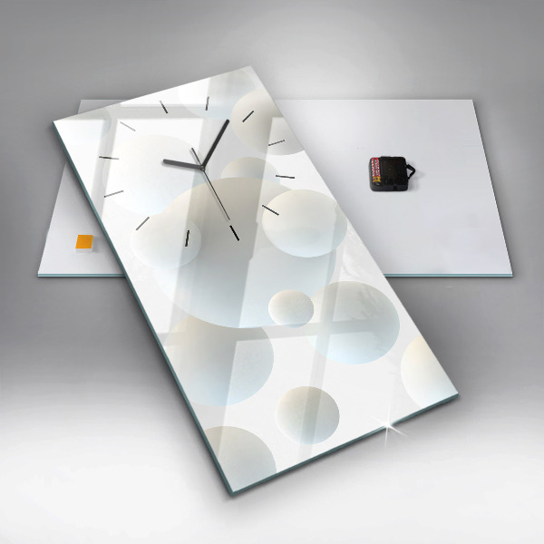 Orologio verticale Palle astratte