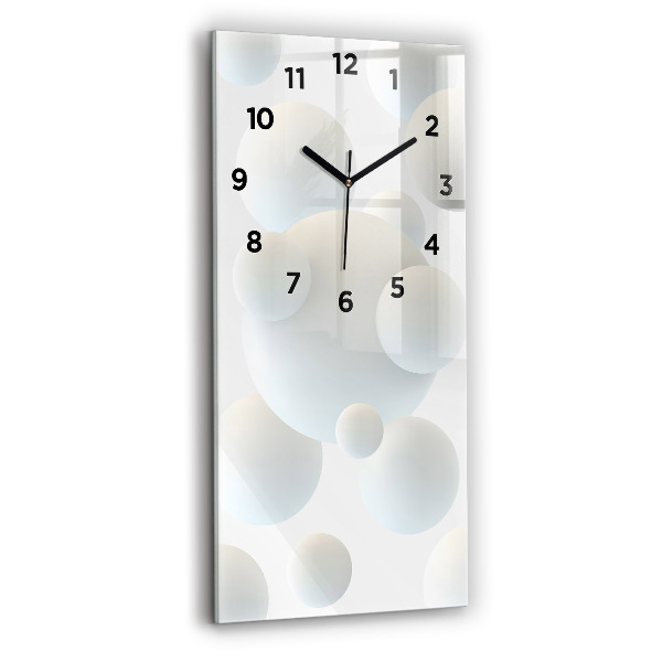 Orologio verticale Palle astratte