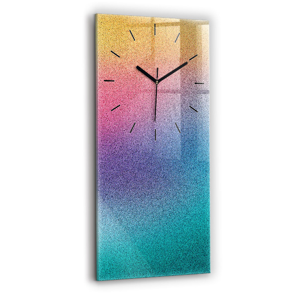 Orologio verticale Motivo a gradiente
