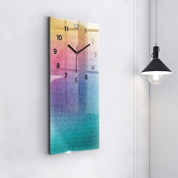 Orologio verticale Motivo a gradiente