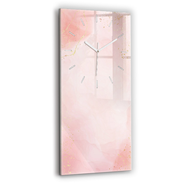 Orologio verticale Marmo rosa