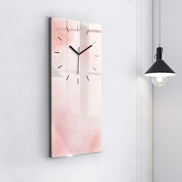Orologio verticale Marmo rosa