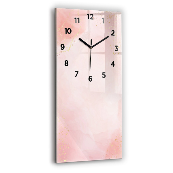 Orologio verticale Marmo rosa