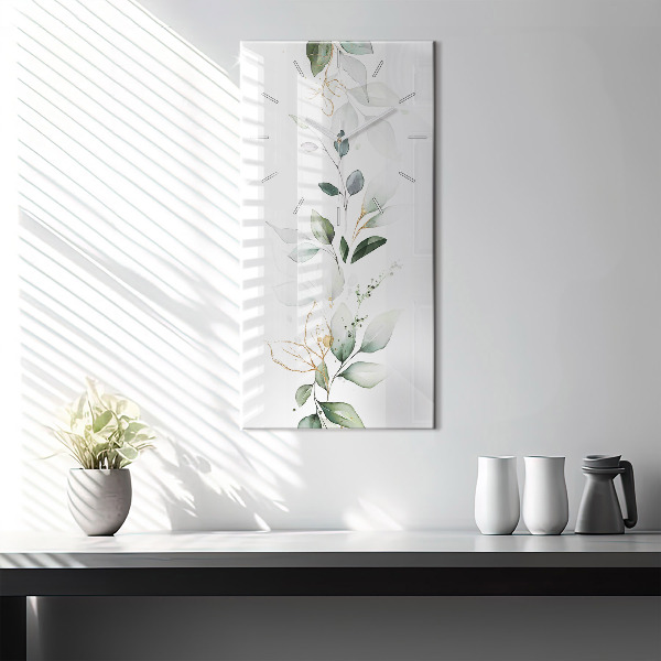 Orologio verticale L'astrazione lascia