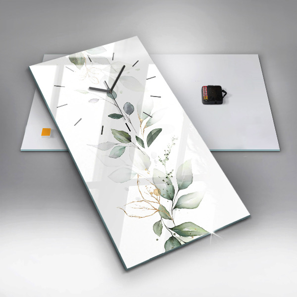 Orologio verticale L'astrazione lascia