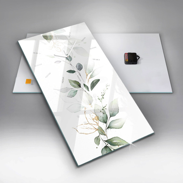 Orologio verticale L'astrazione lascia