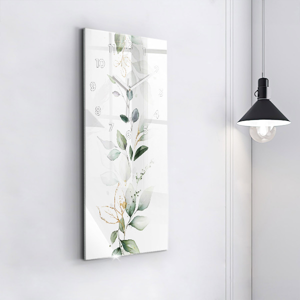 Orologio verticale L'astrazione lascia