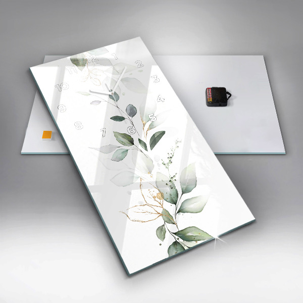 Orologio verticale L'astrazione lascia