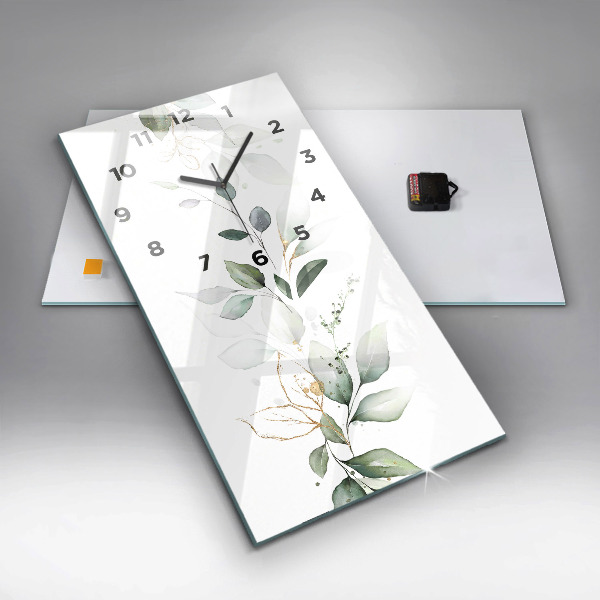 Orologio verticale L'astrazione lascia