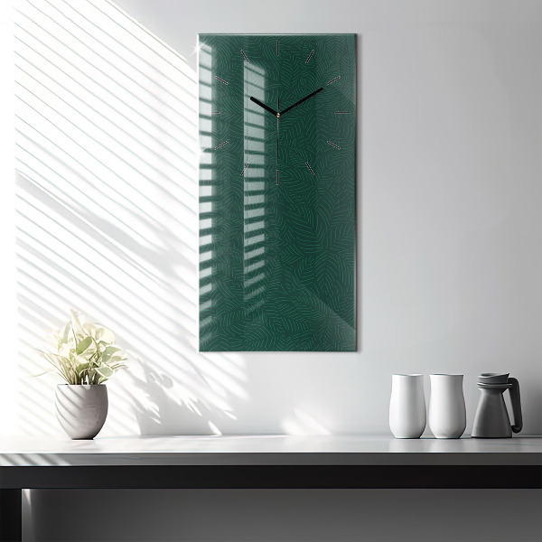 Orologio verticale Modello foglia