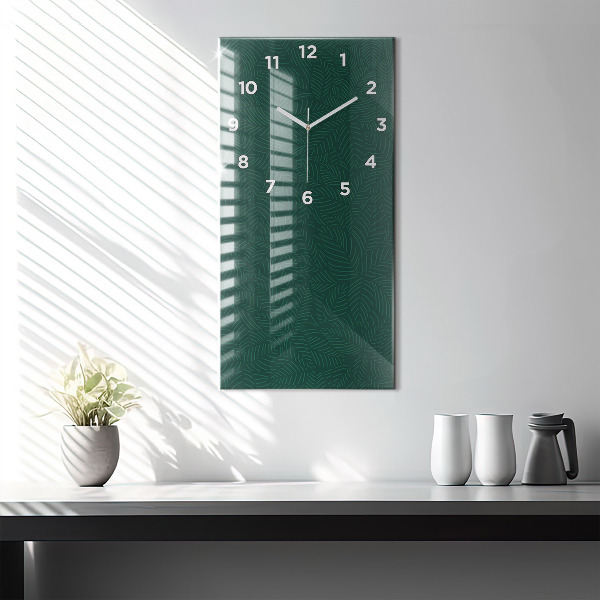 Orologio verticale Modello foglia