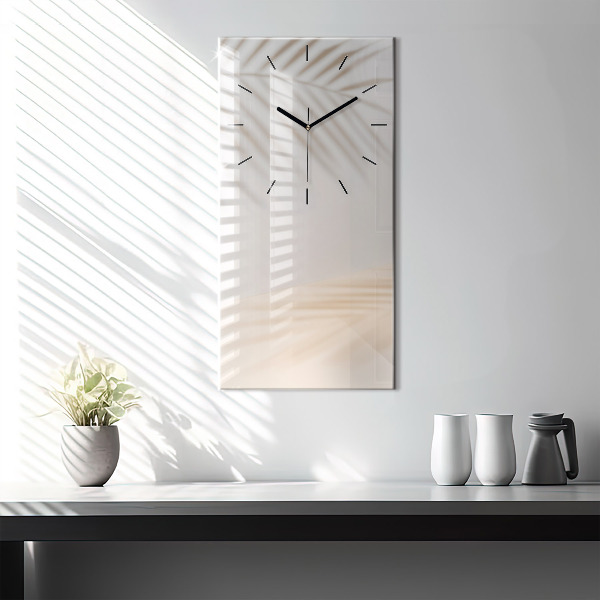 Orologio verticale Astrazione cremosa