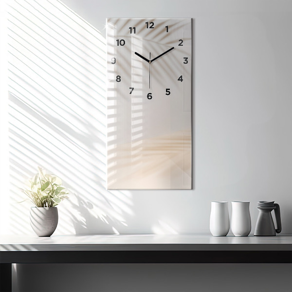 Orologio verticale Astrazione cremosa