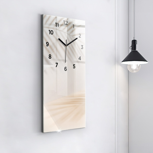 Orologio verticale Astrazione cremosa