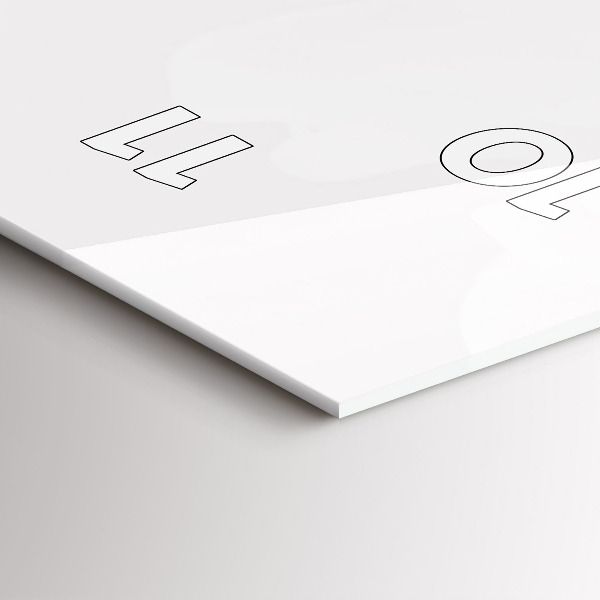 Orologio verticale Fiori di peonia