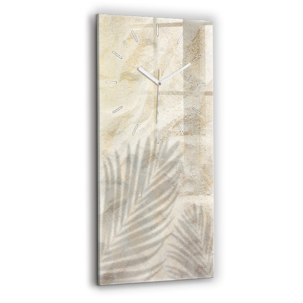 Orologio verticale Sabbia ombra palma