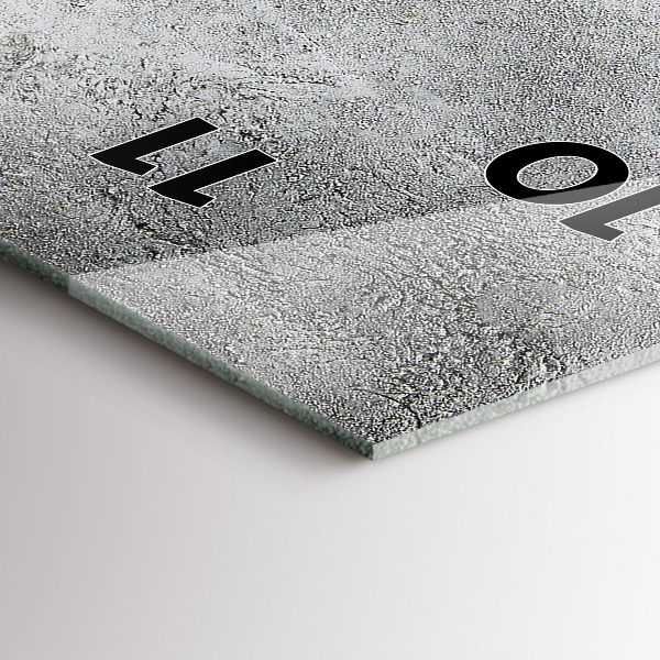 Orologio verticale Olive minimaliste