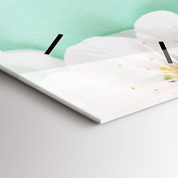 Orologio verticale Fiori di melo in fiore